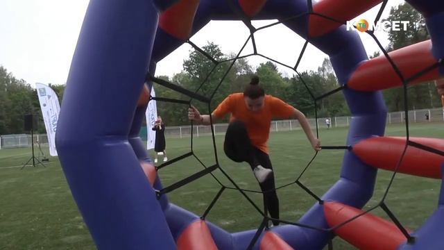 Спортивный праздник г.о.Ступино (видео ТВ Комсет)