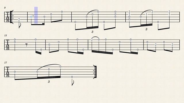 Camptown Races – Stephen Foster (1887 Banjo Tablature)