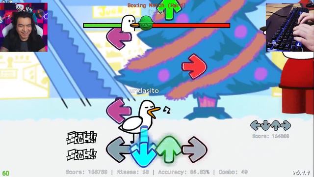 ME ENFRENTÉ A UN PRO DE FRIDAY NIGHT FUNKIN ¡ME GANÓ A CIEGAS! Ft.@Tevim