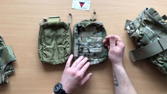 First Spear RANGER MED POUCH  и  Tactical Tailor FIRST RESPONDER BAG.