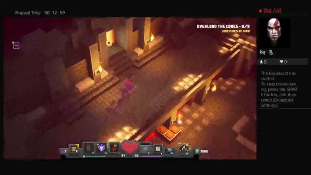 Minecraft Dungeon REDSTONE MONSTROSITY