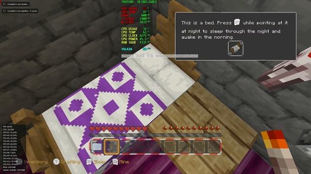 Minecraft Wii U Edition | Cemu1.25.6 [1080p 60fps] | Nintendo Wii U | R5 5600G VEGA7 | 16GB RAM
