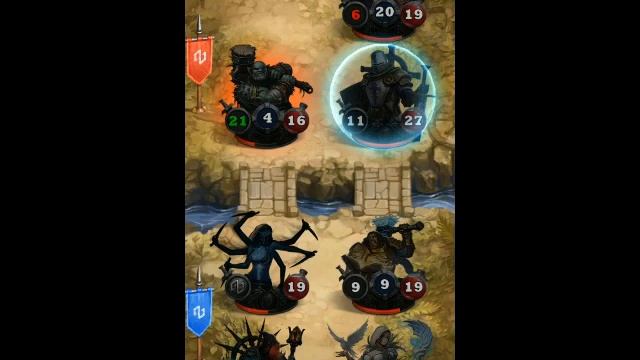 Card Heroes - (Пустыня Ветров) прохождение Тамплиера-ренегата на 3 звезды