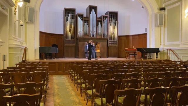 M. Corrette - Sonata D-moll(violin - Charlotte Dupille, Organ - Maria Nasikan)