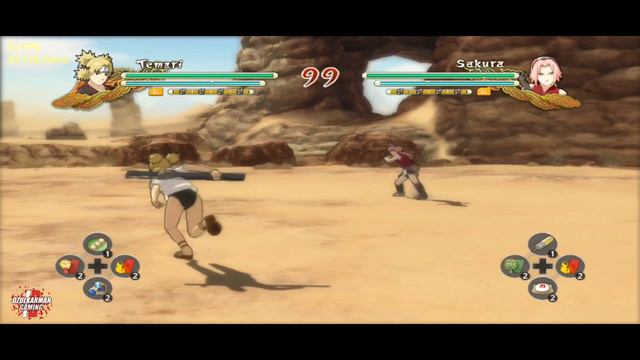 NARUTO STORM 3 ON ANDROID || SKYLINE EDGE V63