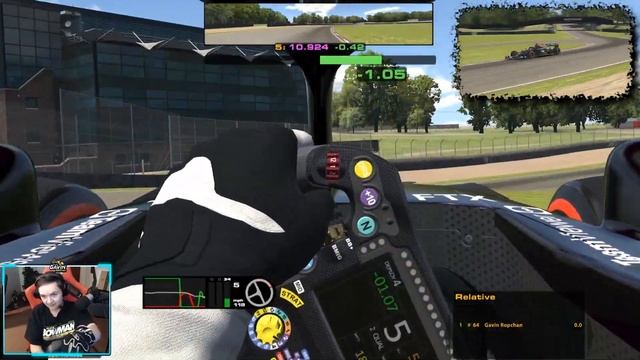 Mercedes W12 F1 Car TEST At Brands Hatch