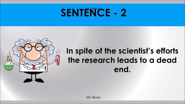 DEAD END  Idiom 1151 # Meaning And Five Sentences # SSC Words