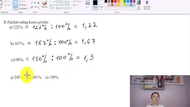 Faiz - 6 Sinif - Riyaziyyat Izahlar