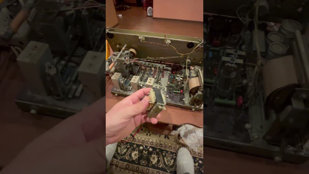 Восстановление приёмника Урал 112. Restoration Of The Receiver From The USSR Ural 112.