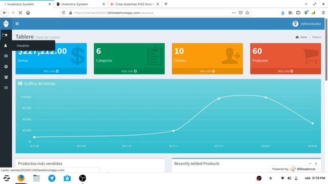 SISTEMA DE PUNTO DE VENTA EN PHP 7 Y ADMINLTE 2020 #1