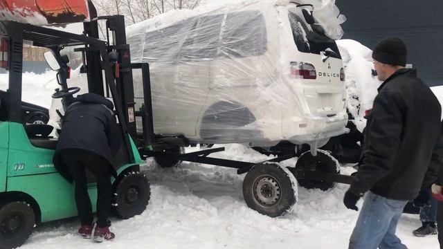 Mitsubishi Delica PD6W 6G72. Конструктор из Японии.