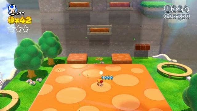 Super Mario 3D World - Gameplay Walkthrough Part 4 - World 4 100%
