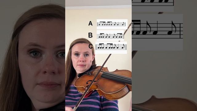 Which Rhythm Am I Playing? #violin #music