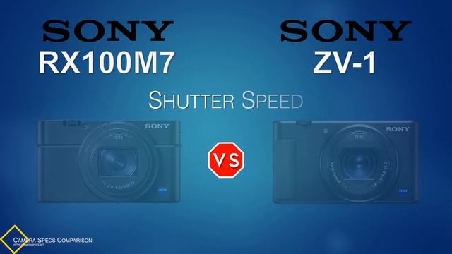 Sony RX100M7 Vs Sony ZV-1 Camera Specs Comparison