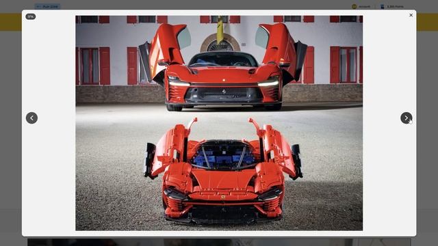 Ferrari Daytona SP3 LEGO Technic 42143 Year 2022 Lego Supercar