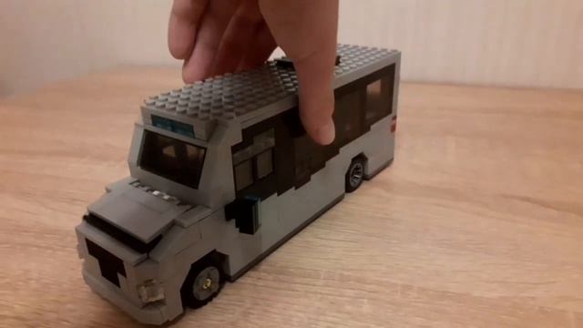 Лего самоделка автобус Газель-A68R52 City