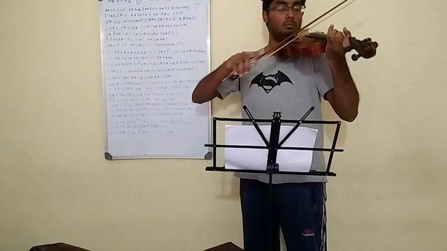 John LEGEND - All Of Me - Violin Cover - Instrumental With Music Notes