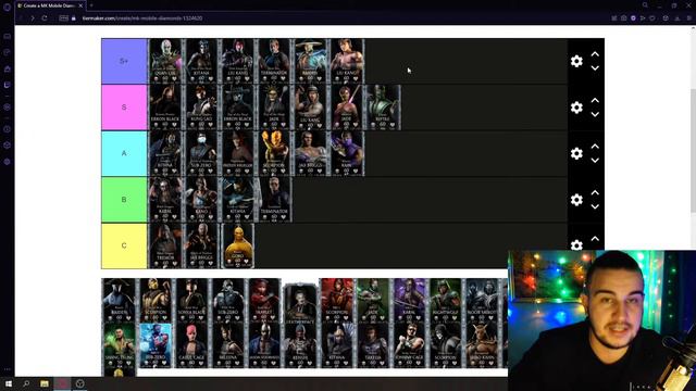 ТИР ЛИСТ АЛМАЗНЫХ ПЕРСОНАЖЕЙ MORTAL KOMBAT MOBILE | ТОП ЛУЧШИХ И ХУДШИХ АЛМАЗОК МК МОБАЙЛ