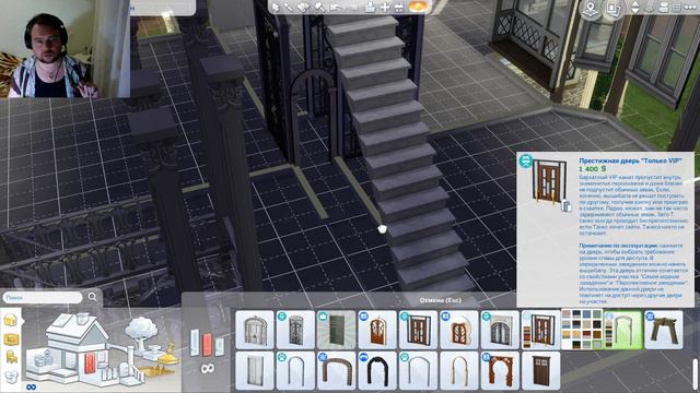 Sims 4 Застраиваем Глиммербрук Замок чародея   часть 2