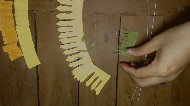 How To Make Coreopsis Paper Flowers - Flower Making Of Crepe Paper - Paper Flower Tutorial