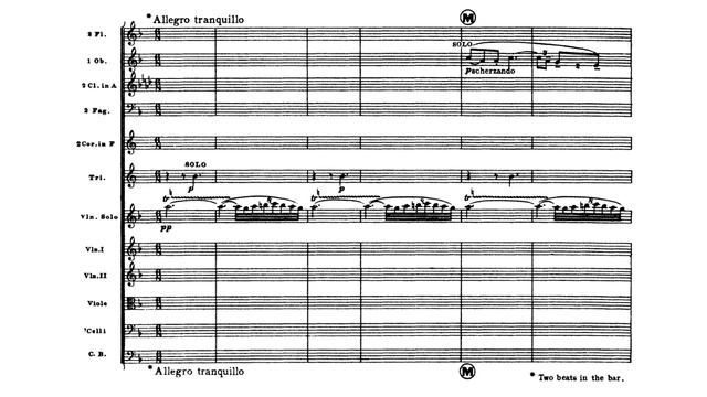 Ralph Vaughan Williams - The Lark Ascending [with Full Score]