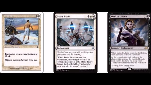 White/Black Enchantments(deck Tech)