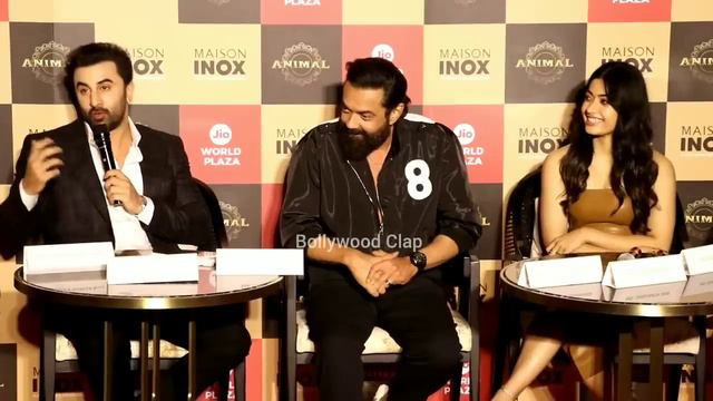 Bobby Deol Says Sorry To Media For Coming Late At Animal Movie Pre Release Event
