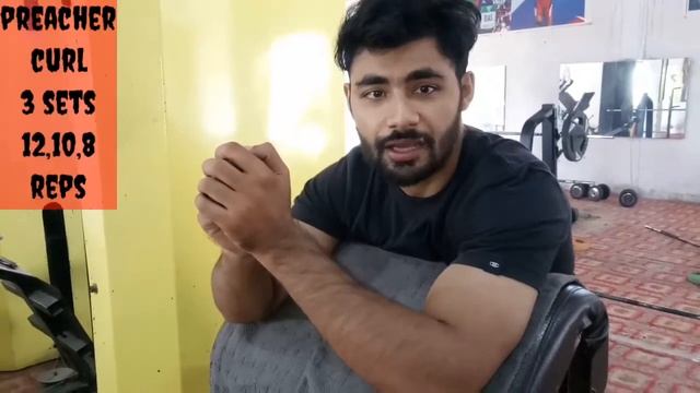 Biceps Workout || Day-33 || 90 Days Gaining Series ||