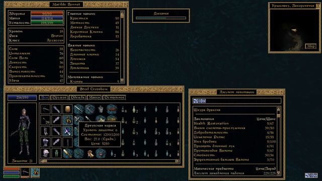 Morrowind #78 (с модами) - Всё не унести - Слепое прохождение