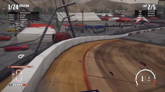 Wreckfest Crash Compilation #2