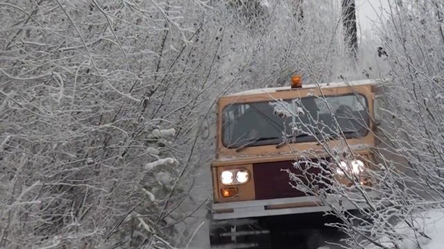 OHARA-SM20 (ISUZU) СЕМЕЙНЫЙ СНЕГОХОД.  По зимним тропинкам