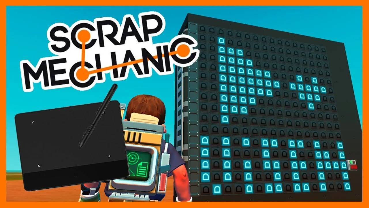 Графический планшет в Scrap Mechanic