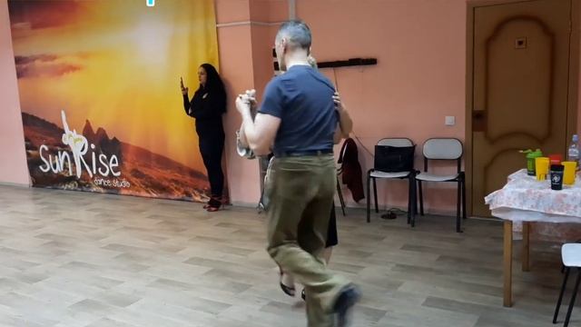 Практика Аргентинское Танго. ОМСК. Танцуют:  Ирина Астахова  и Константин Бакланов