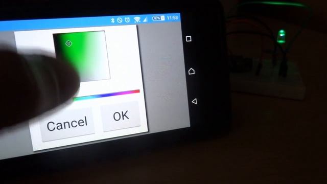 NodeMCU ESP8266 Websockets RGB Led