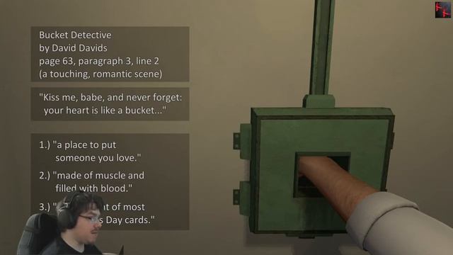 The Bucket Detective - Most Disturbing Game So Far (WARNING!WARNING!)