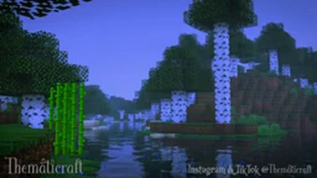 Minecraft Rain Ambience ? Rainfall And Running Water Sounds (10 Hours)
