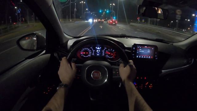 New Fiat Tipo Night Test Drive_Review 2020///Новый Фиат Типо_Тест-Драйв_Обзор