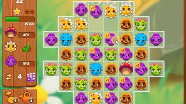 Цветочная история 22 уровень