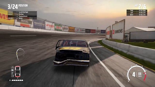 Wreckfest Career Mode Part 12 - Diesel & Destruction | PS4 Pro Gameplay