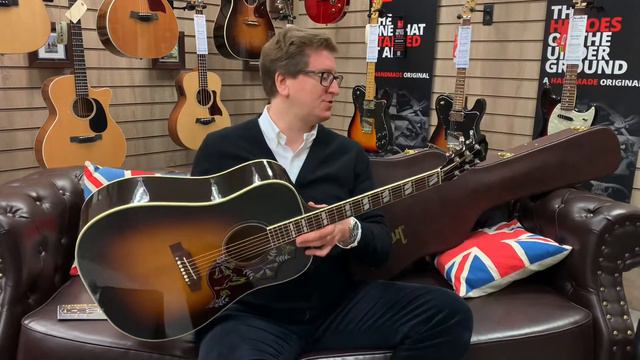 Gibson Hummingbird Vintage Sunburst SSHBVSN19