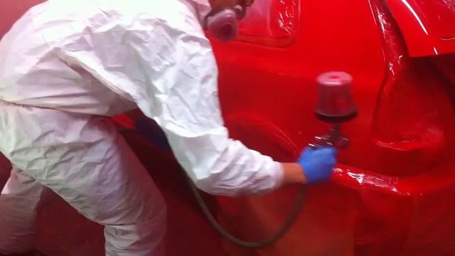 Mein Golf Wird Lackiert