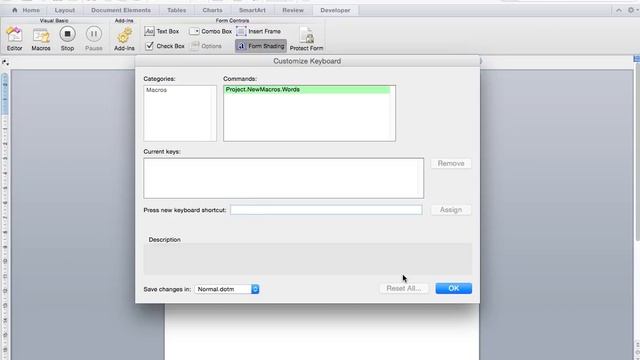 Recording A Text Macro In Word For Mac