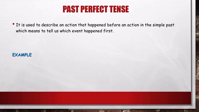 English Grade 9  past tenses