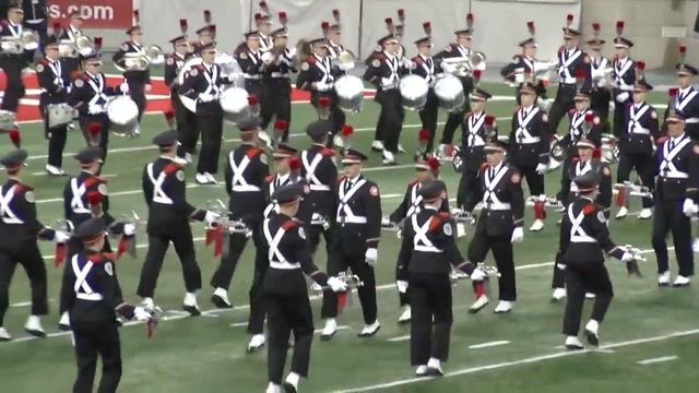 OSU Drum Major John LaVange - Last Ramp Entrance Vs. Illinois - 11/18/2017
