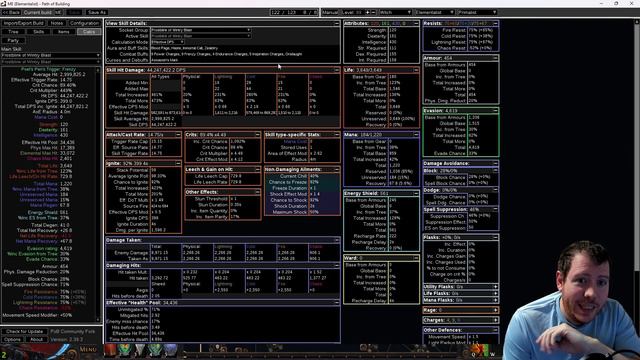 3.23 Poets Pen Frost Blink Of Wintry Blast Build Guide / Fastest Mapper / 15.14 APS / 10 Second Map