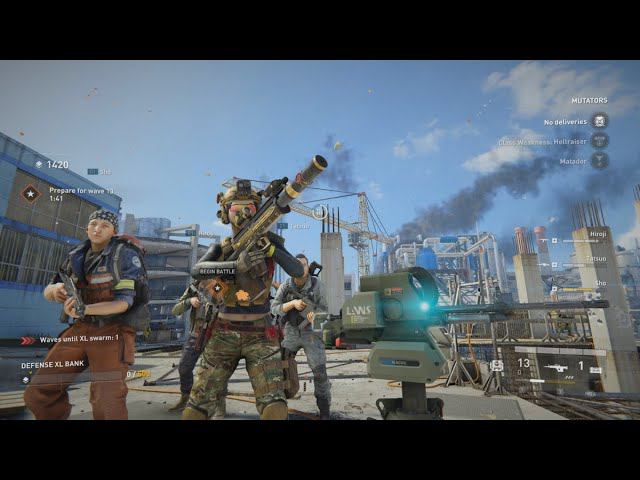 World War Z Aftermath - Triple XL Horde Mode Challenge (Battle Of Arizona)