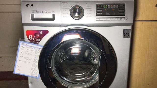 LG F1496AD5 - the shortest boilwash i have ever seen
