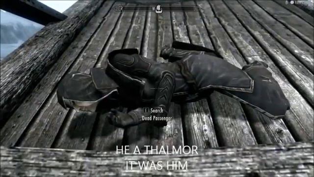 Cosmic Universe: Skyrim Ep. 1- The Journey Begins!