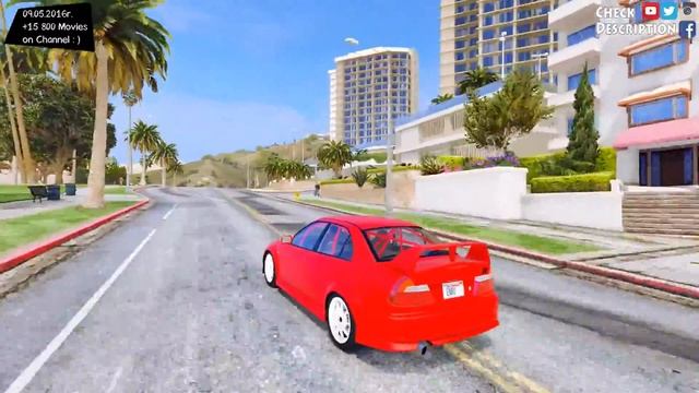 1999 Mitsubishi Lancer GSR Evolution VI - GTA MOD _REVIEW