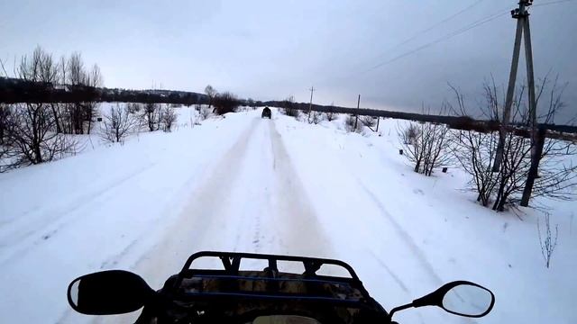 Квадрик & снег...